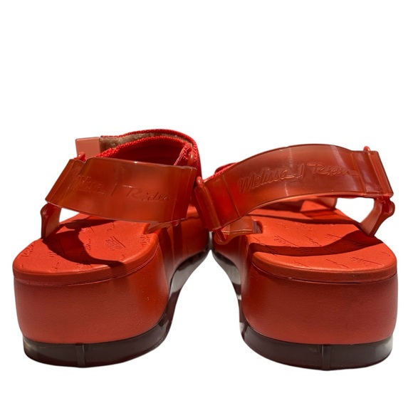 MELISSA Papete Platform + Rider Red SIZE 6 - Picture 6 of 7